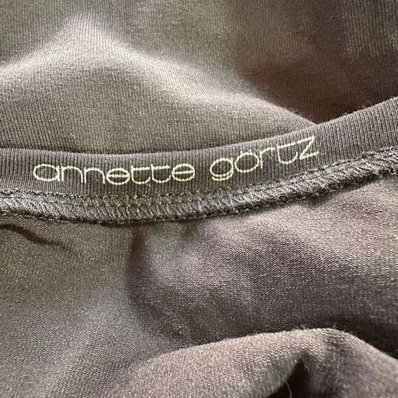 ANNETTE GORTZ Women’s Two Piece Cardigan Draped Dress Set Brown Size Large - Picture 7 of 15